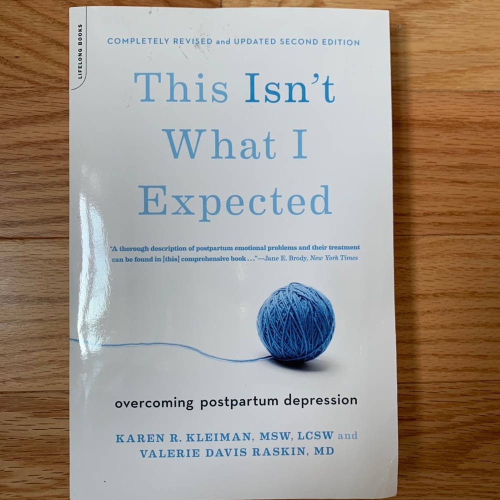 This Isn’t What I Expected Post Partum Book